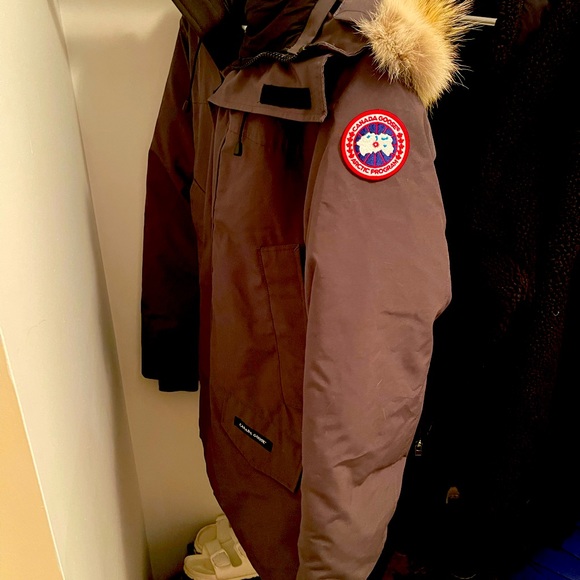 Mens Canada Goose Langford Parka Gray - Picture 3 of 5